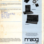 Moog 1982 Product Catalog